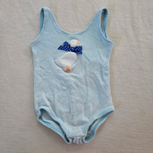 Load image into Gallery viewer, Vintage Duck Blue Swimsuit 0-3 months
