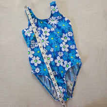 Load image into Gallery viewer, Vintage Groovy Floral Swimsuit 4t/5t
