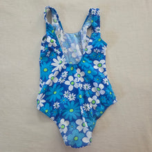 Load image into Gallery viewer, Vintage Groovy Floral Swimsuit 4t/5t
