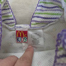 Load image into Gallery viewer, Vintage McKids Fruit + Striped Cotton Romper 12-18 months
