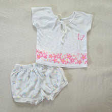 Load image into Gallery viewer, Vintage Girly Shirt + Shorts Bundle 12 months
