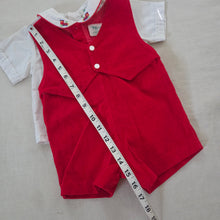 Load image into Gallery viewer, Vintage Train Embroidered Matching Set 9-12 months

