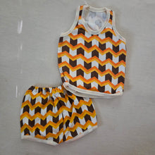 Load image into Gallery viewer, Vintage Groovy Pattern Matching Set 6 months
