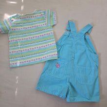 Load image into Gallery viewer, Vintage Tropical Butterfly Cotton Matching Set 5t
