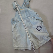 Load image into Gallery viewer, Vintage Weebok Denim Shortalls 4t

