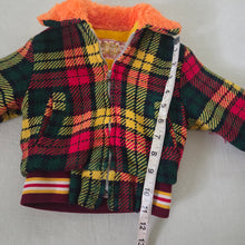 Load image into Gallery viewer, Vintage Plaid Warm Jacket 9-12 months

