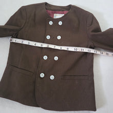 Load image into Gallery viewer, Vintage Chocolate Brown Jacket 4t
