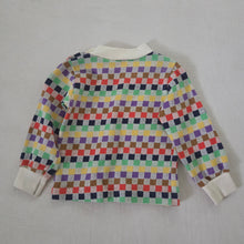 Load image into Gallery viewer, Vintage Colorful Checkered Long Sleeve 9-12 months
