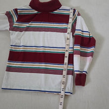 Load image into Gallery viewer, Vintage Rust Striped Turtleneck 3t/4t
