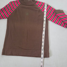 Load image into Gallery viewer, Vintage Brown/Red Striped Long Sleeve 4t/5t
