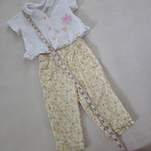 Load image into Gallery viewer, Vintage 2-Piece Floral Set 12-18 months
