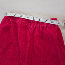 Load image into Gallery viewer, Vintage Red Cord Jogger Pants 4t
