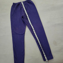 Load image into Gallery viewer, Vintage Purple Legging Pants kids 10/12
