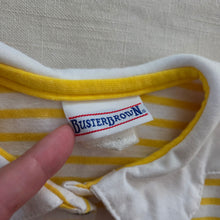 Load image into Gallery viewer, Vintage Bee Flower Striped Shirt 2t
