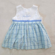 Load image into Gallery viewer, Vintage Butterfly Plaid Dress 18 months
