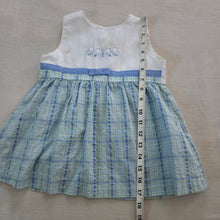 Load image into Gallery viewer, Vintage Butterfly Plaid Dress 18 months
