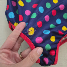 Load image into Gallery viewer, Vintage Polka Dot Swimsuit 3t *flaw
