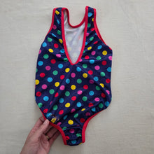 Load image into Gallery viewer, Vintage Polka Dot Swimsuit 3t *flaw
