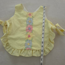 Load image into Gallery viewer, Vintage Floral Yellow Shirt 18 months

