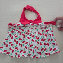 Load image into Gallery viewer, Vintage Cherry Halter Top 12-18 months
