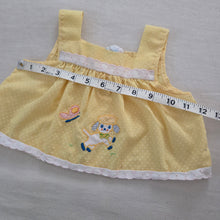 Load image into Gallery viewer, Vintage Lamb Dotted Yellow Top 3-6 months
