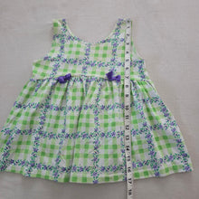 Load image into Gallery viewer, Vintage Floral Gingham Flowy Shirt kids 6

