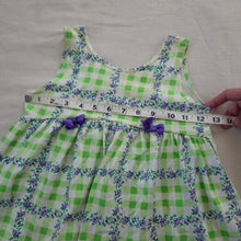 Load image into Gallery viewer, Vintage Floral Gingham Flowy Shirt kids 6
