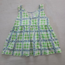 Load image into Gallery viewer, Vintage Floral Gingham Flowy Shirt kids 6
