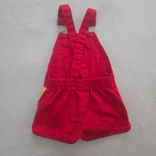 Load image into Gallery viewer, Vintage Oshkosh Color Block Shortalls 18 months *flaw
