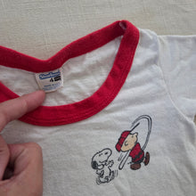 Load image into Gallery viewer, Vintage Charlie Brown &amp; Snoopy Cotton Tee 18 months
