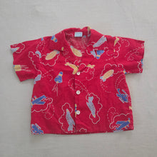 Load image into Gallery viewer, Vintage Airplanes Buttondown Shirt 12 months
