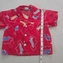 Load image into Gallery viewer, Vintage Airplanes Buttondown Shirt 12 months
