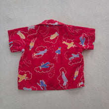Load image into Gallery viewer, Vintage Airplanes Buttondown Shirt 12 months
