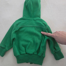 Load image into Gallery viewer, Vintage Lacoste Green Zip-up Hoodie 12 months
