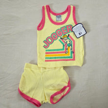 Load image into Gallery viewer, Vintage Deadstock Girly "Jogger" Set 18-24 months
