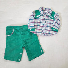 Load image into Gallery viewer, Vintage Matching Boy Set 0-3 months
