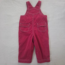 Load image into Gallery viewer, Vintage Gymboree Anchor Red Overalls 12-18 months
