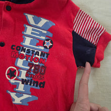 Load image into Gallery viewer, Vintage Sailor/Nautical Hooded Romper 4t
