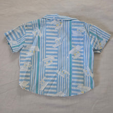 Load image into Gallery viewer, Vintage Striped Ship Sailing Shirt 9-12 months
