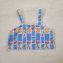 Load image into Gallery viewer, Vintage Cropped Patchwork Top kids 7
