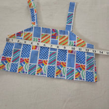 Load image into Gallery viewer, Vintage Cropped Patchwork Top kids 7
