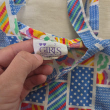 Load image into Gallery viewer, Vintage Cropped Patchwork Top kids 7
