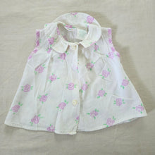 Load image into Gallery viewer, Vintage Purple Rose Floral Shirt 12 months *flaw
