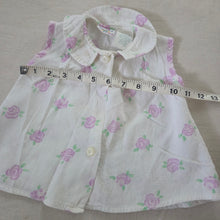 Load image into Gallery viewer, Vintage Purple Rose Floral Shirt 12 months *flaw
