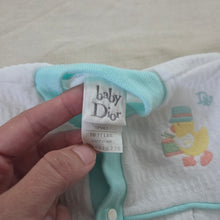 Load image into Gallery viewer, Vintage Dior Animals Footed Bodysuit 0-3 months
