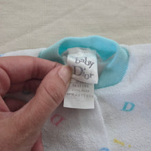 Load image into Gallery viewer, Vintage Dior Spellout Footed PJs 0-3 months
