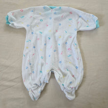 Load image into Gallery viewer, Vintage Dior Spellout Footed PJs 0-3 months

