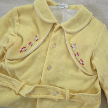 Load image into Gallery viewer, Vintage 50s Train Embroidered Jacket 9-12 months
