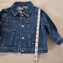Load image into Gallery viewer, Vintage Tommy Hilfiger Logo Jean Jacket 6-12 months
