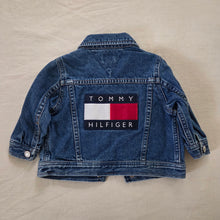 Load image into Gallery viewer, Vintage Tommy Hilfiger Logo Jean Jacket 6-12 months
